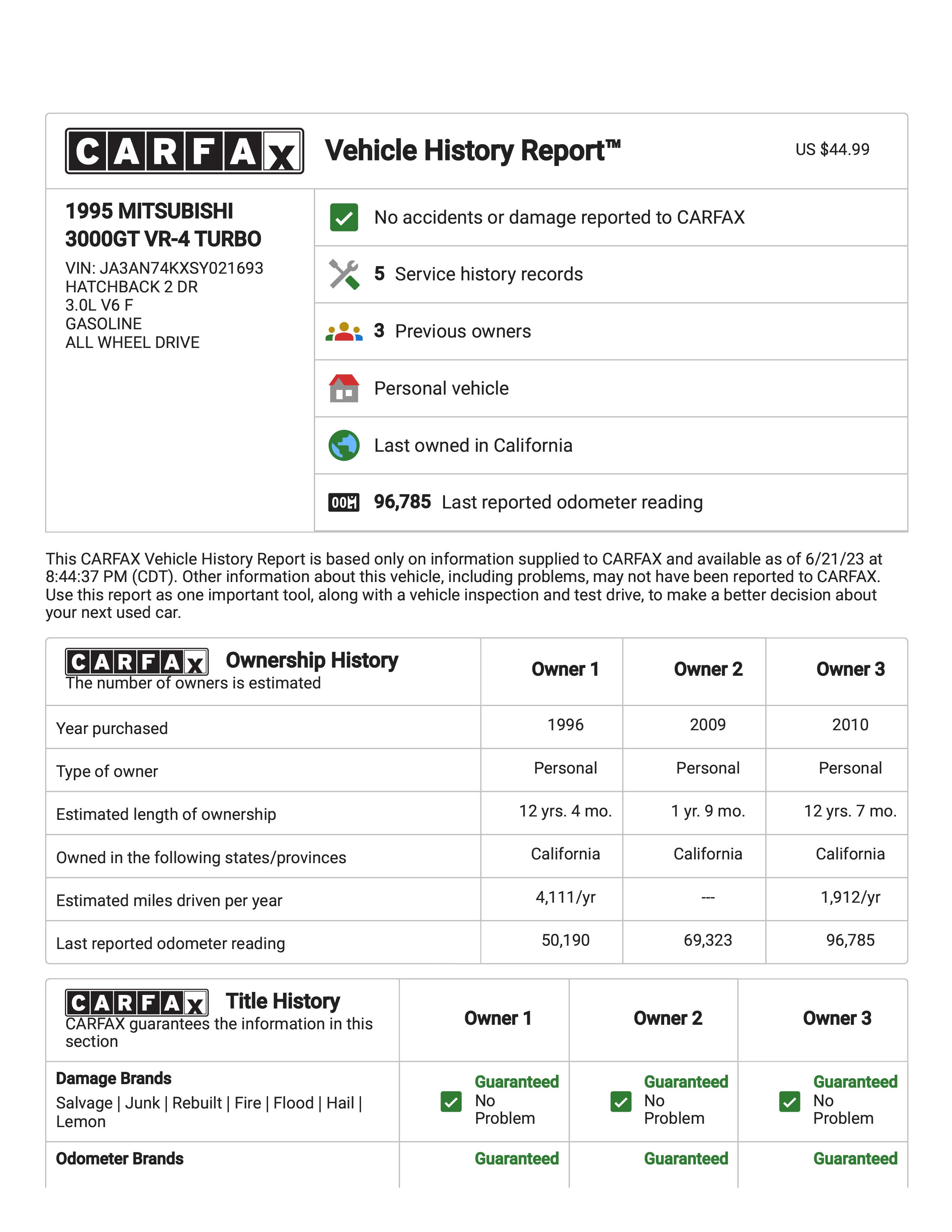 Home | CARFAX VIN REPORTS